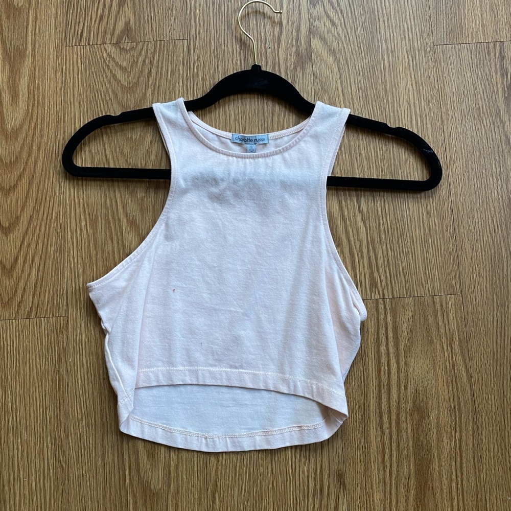 Charlotte Russe Crop Tank Top